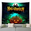 Halloween Pumpkin Head Print Tapestry Room Wall Decor Background Home Decor Nordic Living Room Bedroom Tapestry
