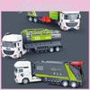 Garbage Sprinkler Cleaning Truck Children Simulation Inertia Toy Car Model