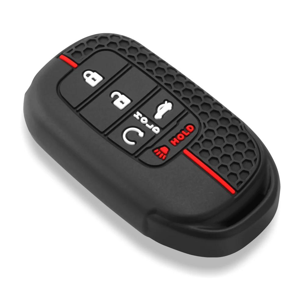 Для Honda Civic Accord Freed City HRV CRV Civic 11th Gen 2021 2022 2023 силиконовый чехол для автомобильного ключа брелок чехол для ключа