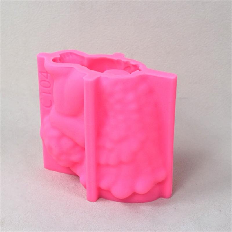 Силиконовая форма для суккулентов, форма для цветочных горшков в виде девочки, форма для свечей, подставка для ручек, органайзер для макияжа, формы для эпоксидной смолы