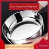 1PC Thickened Stainless Steel 30cm Mixing Bowl Washbasin Stainless Steel For Soup Pot, And Salad Basin Heat-Resistant Base