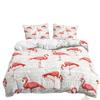 Bed Three-Piece Set Flamingo Series Quilt Cover Digital Printing Kit Two-Piece Set