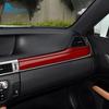 Настоящая мягкая наклейка из углеродного волокна для Lexus GS F 2012 2013 2014 2015 2016 2017 2018 LHD RHD Панель центральной консоли пассажирской стороны автомобиля