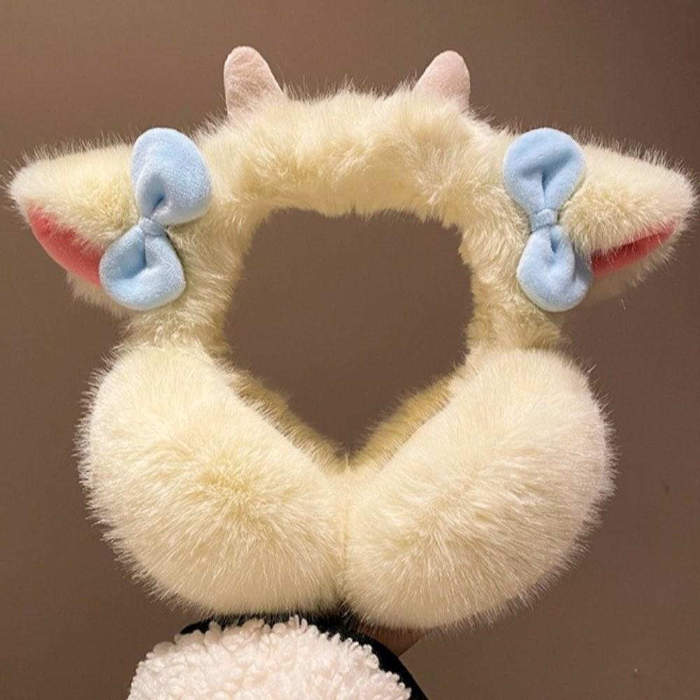 Теплозащитные плюшевые наушники, утолщенные накладки на уши, модная защита ушей, повязка на голову, зима