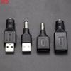 JCD 5 шт. 5.5*2.1 мм гнездо-розетка на USB 2.0 Type A штекер DC-разъем 5V адаптер питания для ноутбука