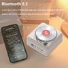 Ретро Дизайн Виниловой Пластинки Bluetooth Динамик Мини Винтажный Объемный Звук Музыкальная Шкатулка Беспроводной Громкий Звонок MP3 Плеер Поддержка TF