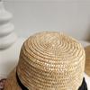 Ins Summer Retro Handmade Straw Holiday Leisure Lady Bucket Cap Women Fishermen Hat
