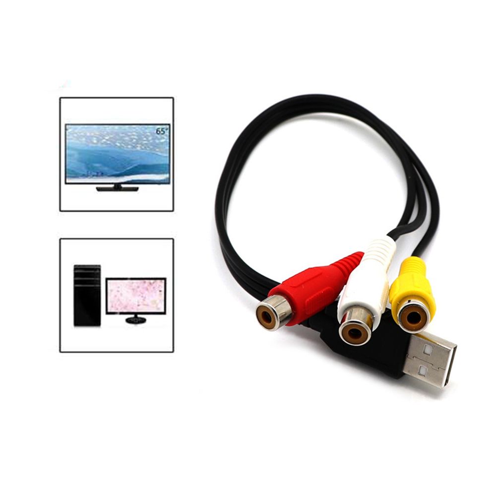 HDTV Телевизор Штекер-Штекер 3 RCA Штекер AV Кабель-Конвертер Видео Кабели Видео Адаптер Кабель