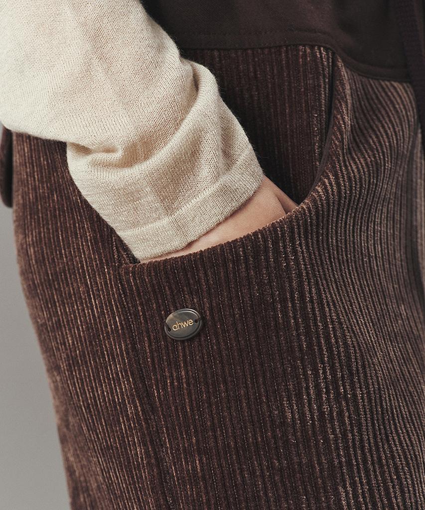 AHWE Corduroy Combo Pants_Brown