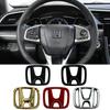 ABS Накладка-наклейка на логотип руля для - Accord Odyssey CR-V Fit CRZ City Civic HRV Pilot Legend Автоаксессуар