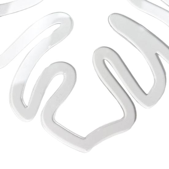 2 шт., монстера, захват, опора для растений, пластиковые подставки для растений, держатель для листьев, растение монстера