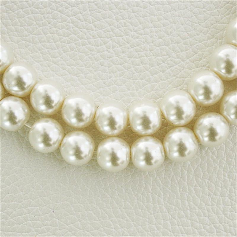 Стеклянные бусины для изготовления ювелирных изделий, украшения текстиля, диаметр 4/6/8 мм