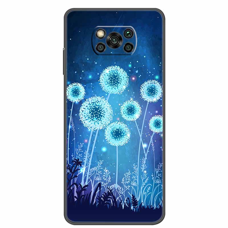 Чехол для Poco X3 Pro Крутой Силиконовый ТПУ Мягкий Печатный Чехол для Телефона Для Xiaomi Poco X3 NFC Чехол Funda Pocophone X3 Pro PocoX3 Pro Capa
