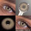 Eyeshare 1 пара контактных линз серого цвета для глаз, синие цветные линзы, косметика, зеленые цветные линзы, косметические коричневые линзы для глаз
