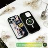 Чехол для телефона Звезды баскетбола Стивена Карри Для iPhone 17, 16, 15, 14, 13, 12, 11 Plus, Pro Магнитный Для Magsafe Беспроводной Зарядки