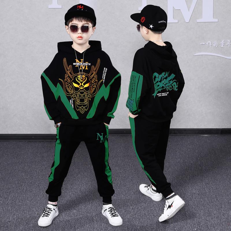 Kids Tracksuit Boys 4 ~12 Years Clothing Sets Autumn Set Hoodies Pants Sport Suit School Children Costume