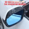 2PCS Car Rearview Mirror Rain Eyebrow Carbon Fiber Pattern Car Universal Rain Shield Rain Shield Reversing Mirror Rain Shield