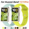 Ремешки Для Huawei Band 11Pro NFC Аксессуары для ремешка Замена Силиконовый Спортивный браслет pulseira correa для Huawei Band 11 ремешки