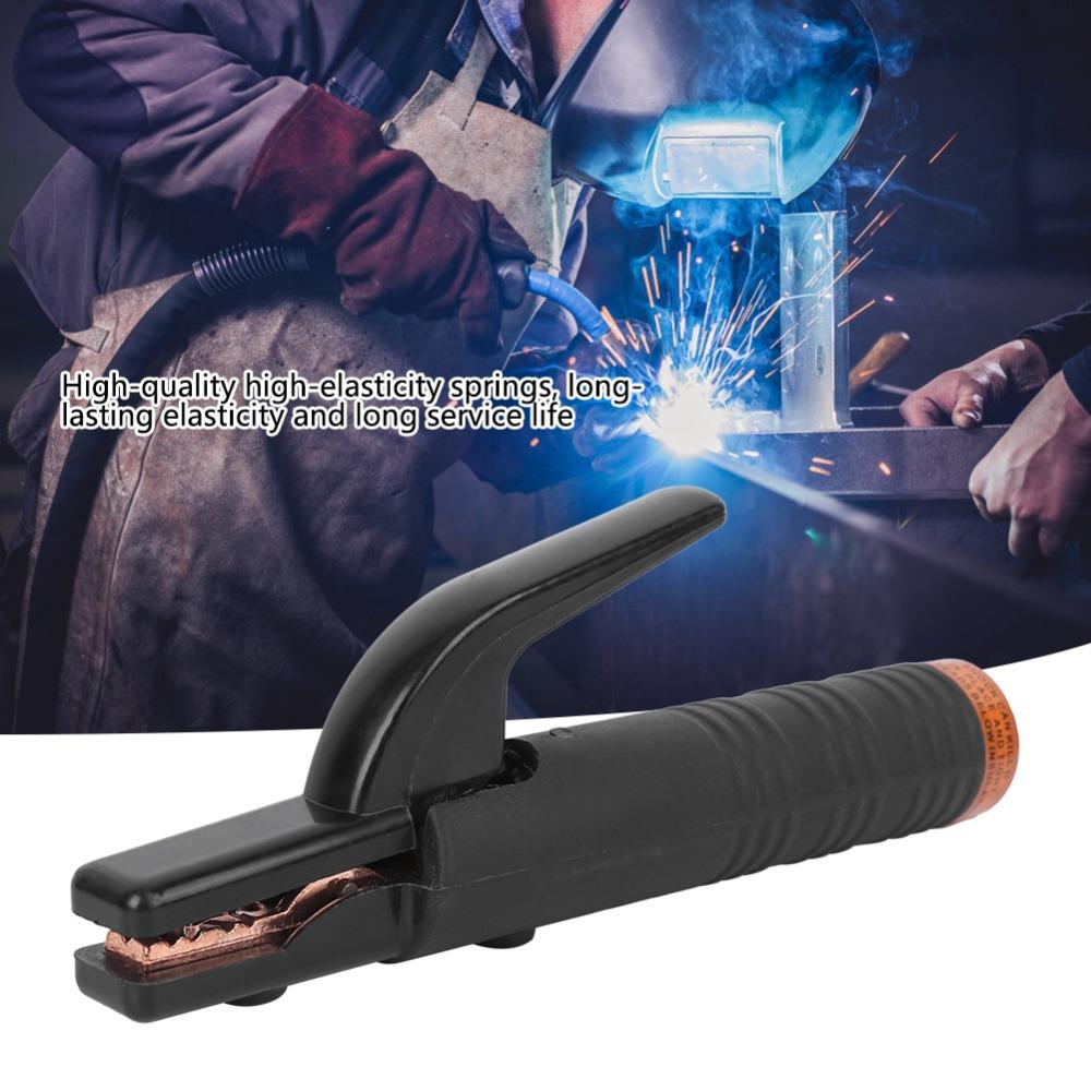 Pure Copper Copper Clamp Tongs Insulated Welding Tongs Welding Electrode Holder  Industrial Use