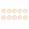 10pcs Loofah Facial Exfoliating Pads Round Shaped Reusable Gentle Scrubbing Makeup Remover Face