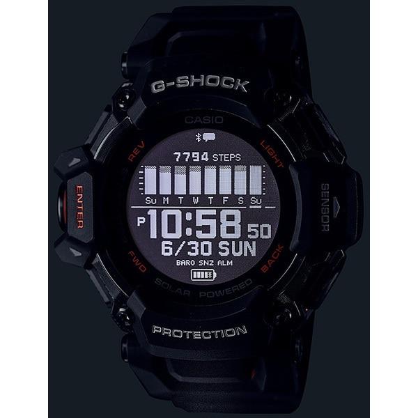 Casio Мужские G-SHOCK GBD-H2000-1AJR [G-SHOCK Sports Line G-SQUAD] Круглые часы из смолы *Биомасса Пластик