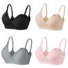 Women's Maternity Pregnancy Seamless Breastfeeding Bras No Underwire Adjustable Straps Breast-Pumps Holding And Nursing Bra