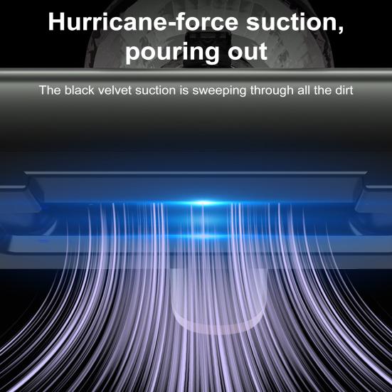 Беспроводной ручной пылесос с мощностью всасывания 19000 Па, низким уровнем шума, легкий портативный мини-пылесос с возможностью подзарядки