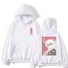 Japan Anime Demon Inuyasha Graphic Hoodie Sesshoumaru Higurashi Kagome Men Women Hoodies Oversized Casual Sweatshirt Streetwear