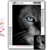 5D Diamond Painting Full Diamond Black Cat Diamond Painting Handmade Diy Diamond Mosaic Painting Home Decoration