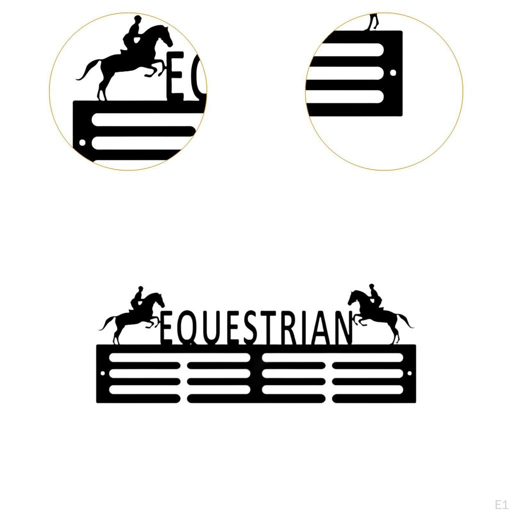 Вешалка для медалей, держатель для показа, модный органайзер, металлический с крючками, полка для трофеев для плавания