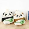 Kids Cartoon Panda School Backpack Lightweight Nylon For Preschool Unisex