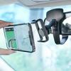 Универсальный автомобильный держатель для телефона, подставка, зажим для крепления на приборной панели автомобиля, GPS-кронштейн, поддержка мобильного телефона в автомобиле для iPhone, Xiaomi, Samsung