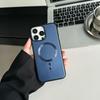 Золотой щит подходит для iPhone16 однотонный чехол с рисунком CD и магнитной присоской, приятный на ощупь, чехол Apple 16PM с намагничиванием, защитный чехол «два в одном» 15