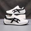 New Men's Trend Color Matching Casual Shoes Sports Shoes Outdoor Travel Running Shoes Breathable Simple Shoes Men