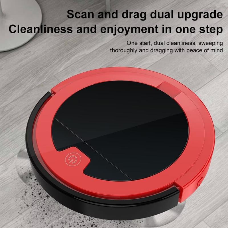 Беспроводной умный робот-пылесос 5-в-1, многофункциональный супер тихий пылесос, увлажняющий для домашнего использования, бытовая техника