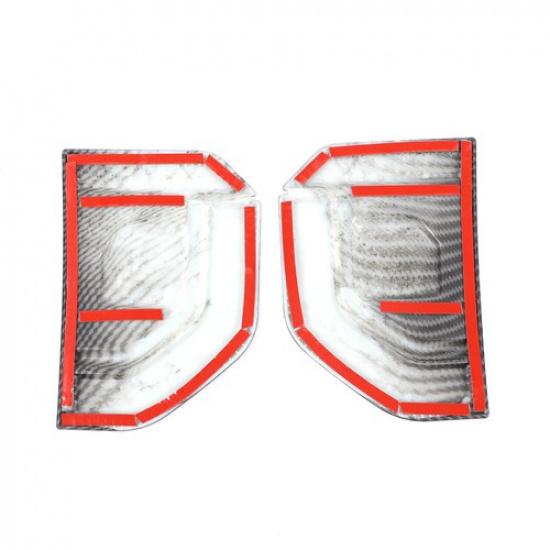 ABS Carbon Fiber Side Fender Air Vent Trim For Toyota Land Cruiser LC250 24+