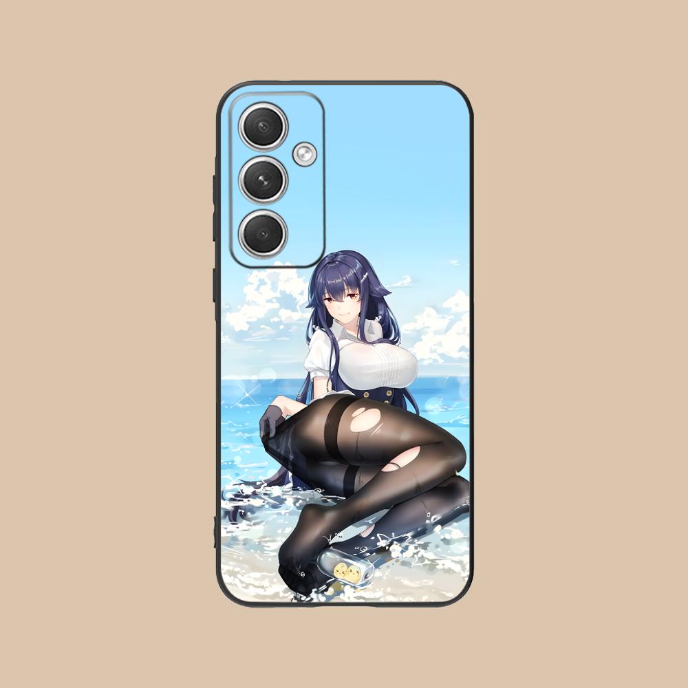 Чехол для мобильного телефона Azur Lane Azuma для Samsung Galaxy S25 S24 S23 S22 S21 S20 Note20 Plus FE Ultra Цветной Защитный Роскошный Чехол