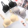 Бесшовные бюстгальтеры для женщин, нижнее белье, беспроводные мягкие бюстгальтеры большого размера, женское нижнее белье, простые бюстгальтеры для девочек