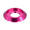 Pink Groove Aluminum Alloy Semi-Circular Head Washer with Pan Head Screw (M2-M8)