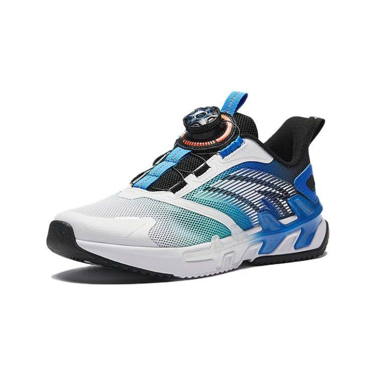 Anta Kids Comfortable Versatile Non-Slip Breathable Low-Top Running Shoes Kids Running Shoes White Blue A312425516-3