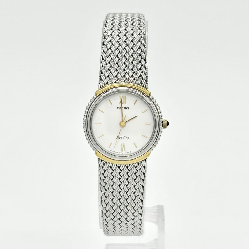 [USED] SEIKO Exceline 1221-0180 Quartz Wristwatch