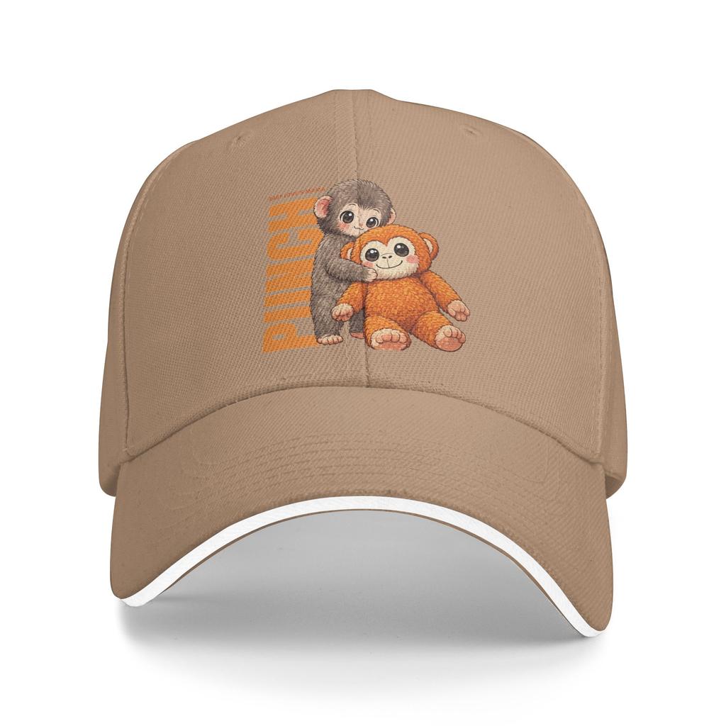 Monkey Punch Baseball Cap Outdoor Sport Adjustable Trucker Hat Unisex Adult Fashion Design Baseball Caps
