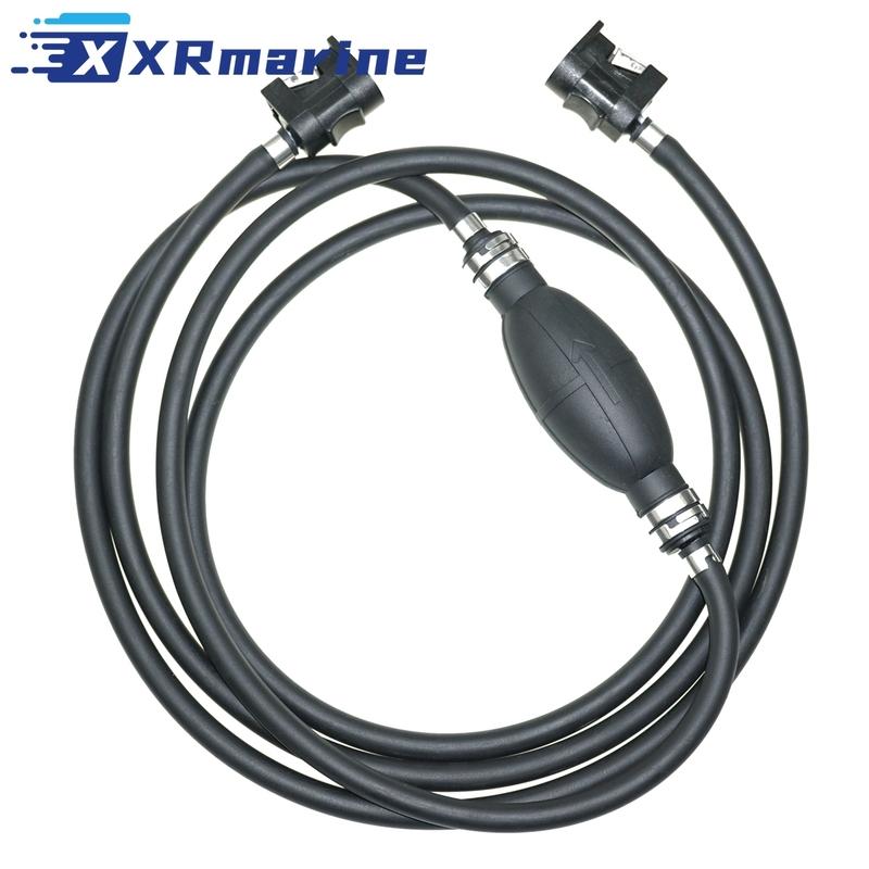 5/16" 6mm Fuel Line Hose Bulb Connector Kit 6Y1-24306-55 For Yamaha 24 40 90 200 HP Outboard Engine
