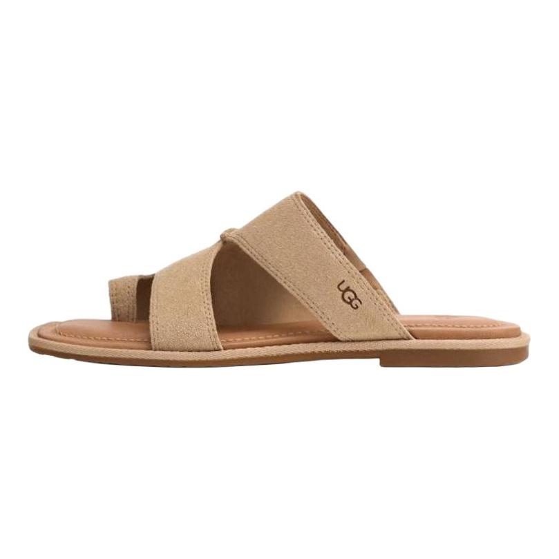 UGG Резиновая подошва Износостойкие Износостойкие Шлепанцы Скольжение Женские Бежевые 1167472-MDSD