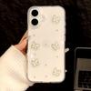 Роскошный 3D Чехол для телефона с блестками и бабочками для iPhone 17 16 15 14 13 12 11 Pro Max Plus Мягкий противоударный защитный чехол