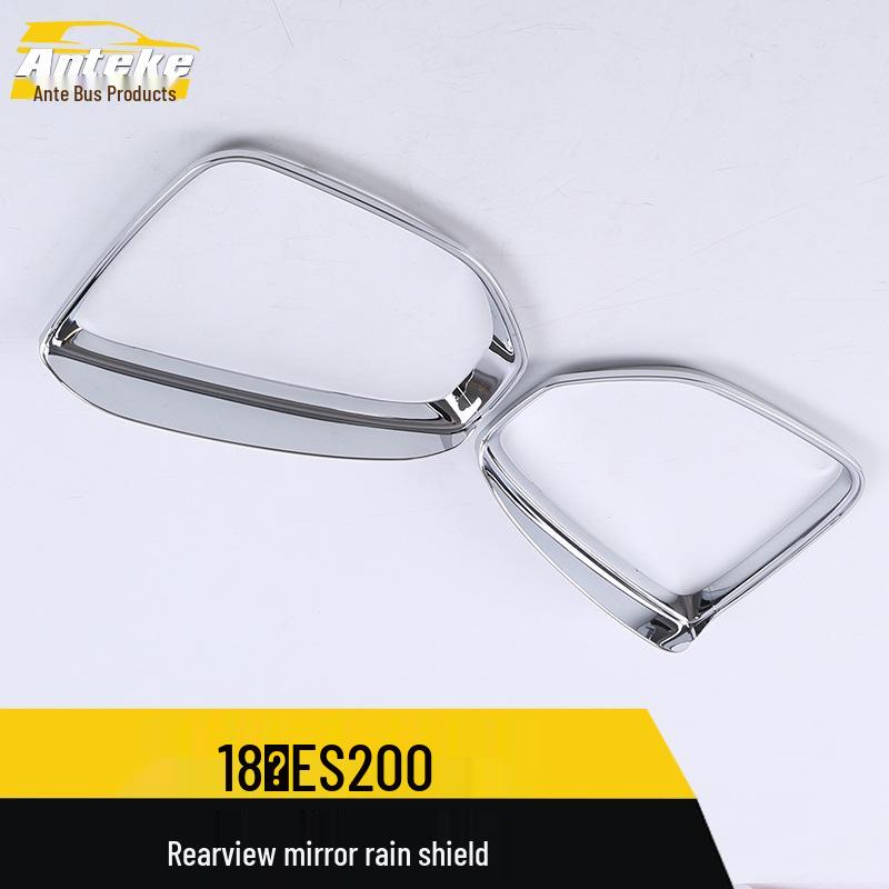 Rain Shield & Decal for ES200 Rearview Mirror - Compatible with 18 Models