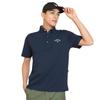 [Callaway] Мужская рубашка поло с коротким рукавом (Впитывает пот, быстро сохнет, защищает от ультрафиолета)  Golf C25134100 1120Темно-синий L