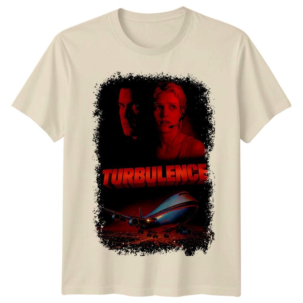Turbulence 1997 Movie Poster Inspired Tshirt Retro 80s Tee