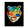 Nordic Graffiti Art Animal Canvas Painting Monkey Tiger Orangutan Head Poster Office Living Room Corridor Home Decoration Mural No Frame