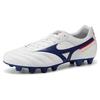 Mizuno Morelia Ii Club Искусственный газон Амортизация Противоскользящие Прочные Футбольные бутсы Мужские кроссовки Бело-синие P1GA211625